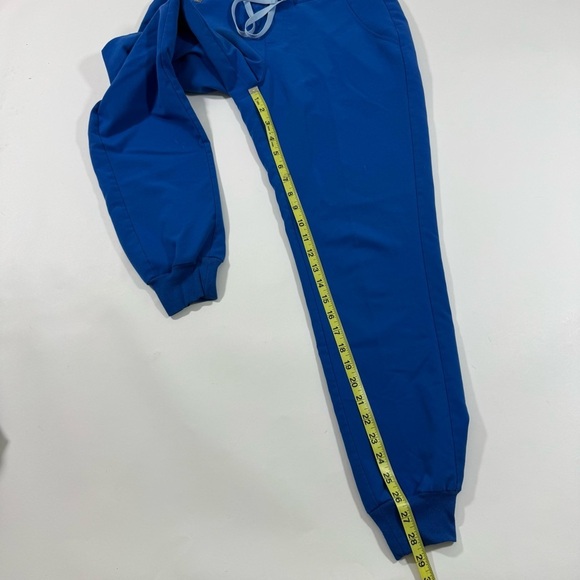 Figs Zamora Jogger Scrub Pants Blue Size Small FLAWED - Picture 7 of 9